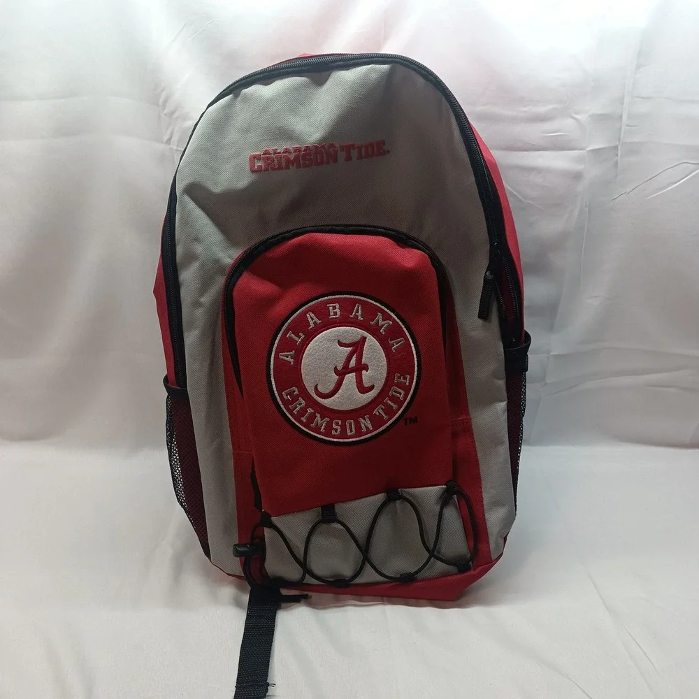 Alabama Crimson Tide Backpack Concept One Red Grey Collegiate NCAA Bag School